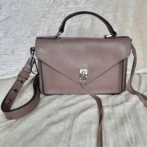 Rebecca Minkoff leather messenger Darren small